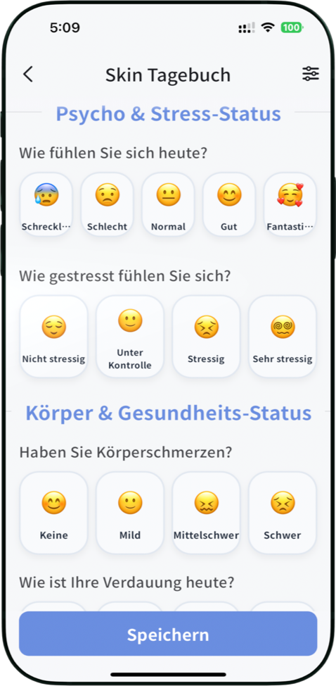 Erkenne den Einfluss von Stimmung und Stress
