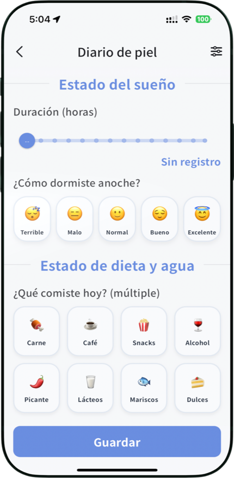 Análisis de la relación entre la calidad del sueño y la salud de la piel
