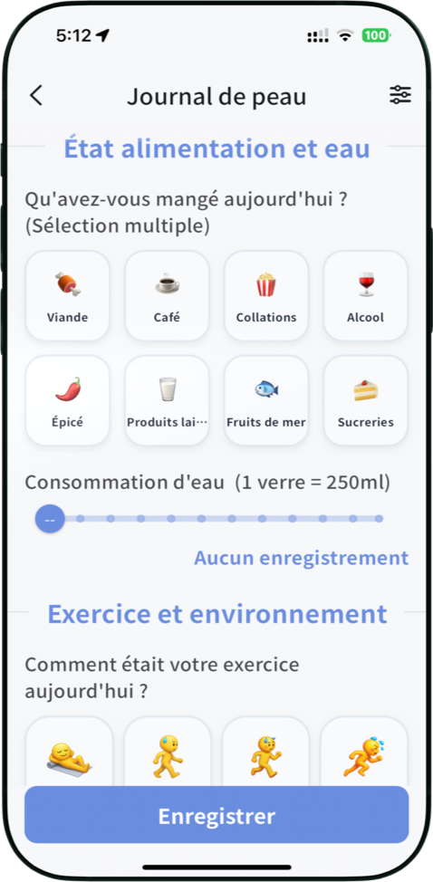 L'alimentation impacte le métabolisme et la peau