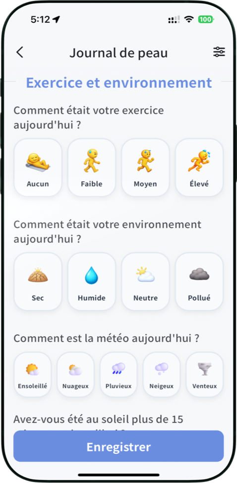 Analyser l'effet de la transpiration